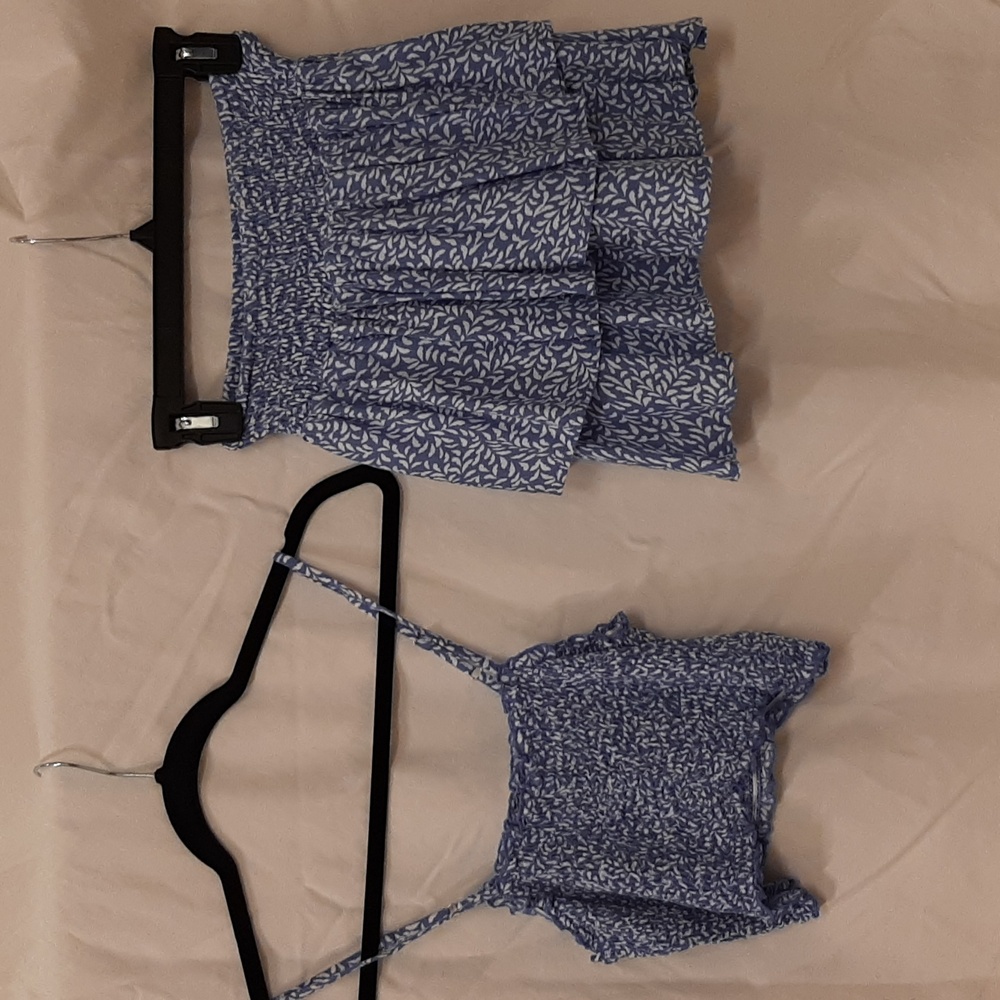 Kiwi and punch skirt set